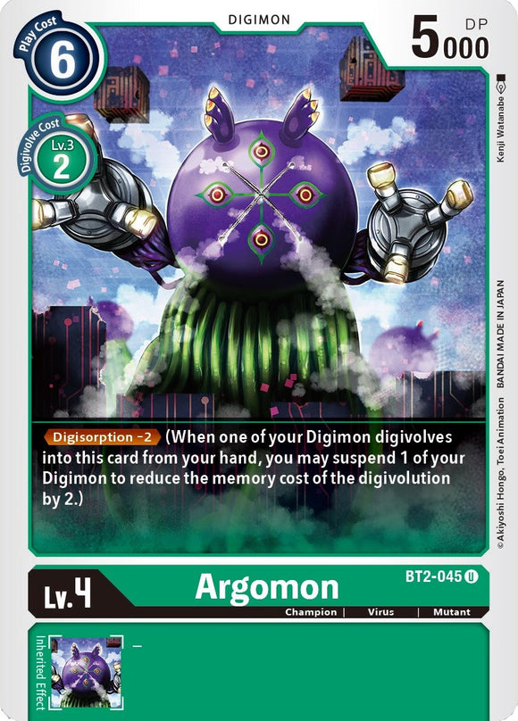 Argomon - BT2-045 [BT2-045] [Release Special Booster] Normal