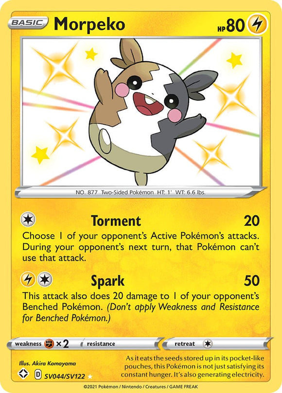Morpeko [SV044/SV122] [Shining Fates: Shiny Vault] Holofoil