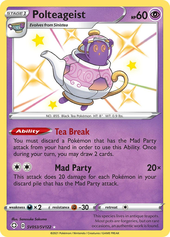 Polteageist [SV053/SV122] [Shining Fates: Shiny Vault] Holofoil