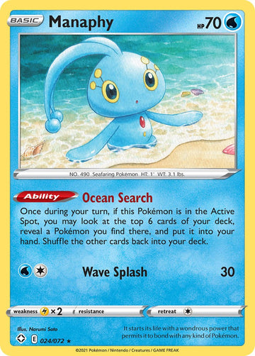 Manaphy [024/072] [Shining Fates]
