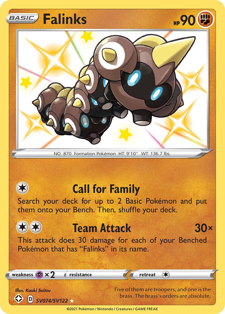 Falinks [SV074/SV122] [Shining Fates: Shiny Vault] Holofoil