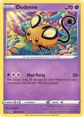 Dedenne [SWSH080] [Sword & Shield Promo Cards] Holofoil