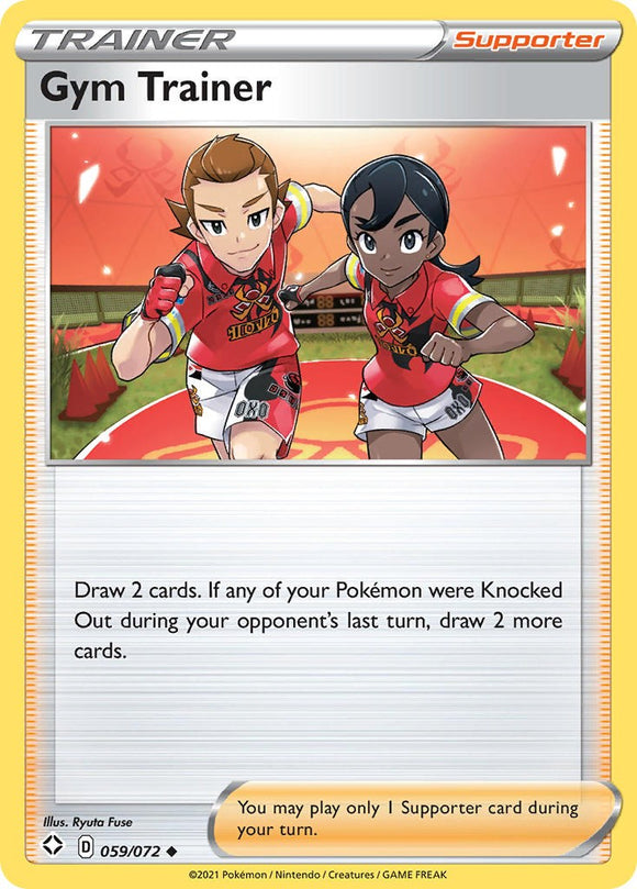Gym Trainer [059/072] [Shining Fates] Reverse Holofoil