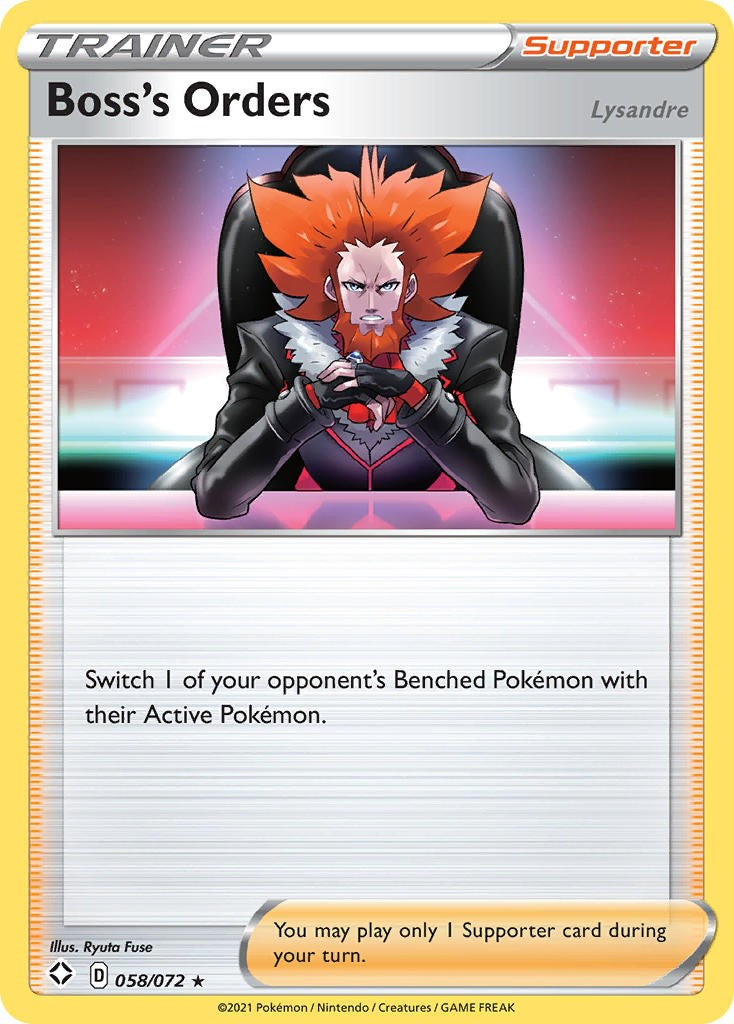 Boss's Orders [058/072] [Shining Fates]