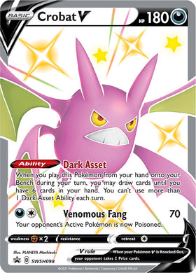 Crobat V [SWSH098] [Sword & Shield Promo Cards] Holofoil