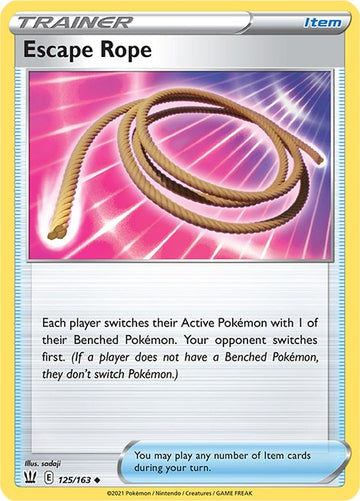Escape Rope [125/163] [Battle Styles] Reverse Holofoil