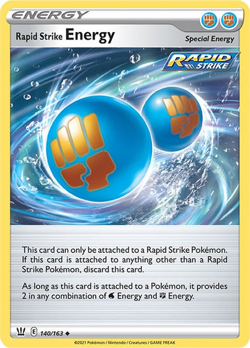 Rapid Strike Energy [140/163] [Battle Styles] Reverse Holofoil