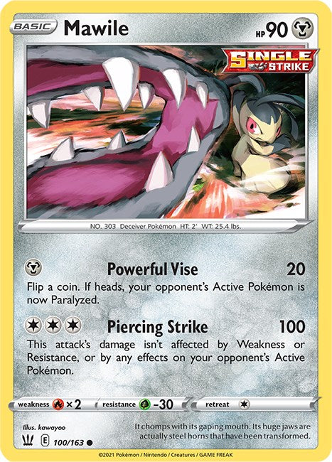 Mawile [100/163] [Battle Styles] Reverse Holofoil
