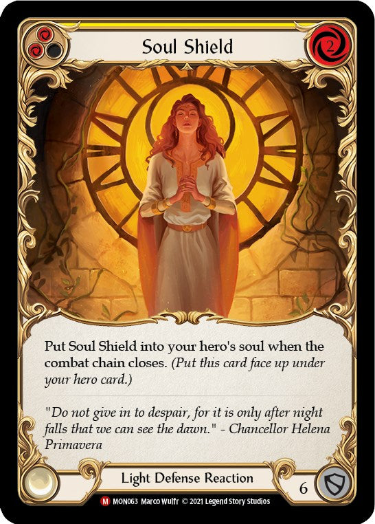Soul Shield [MON063] [Monarch] 1st Edition Rainbow Foil