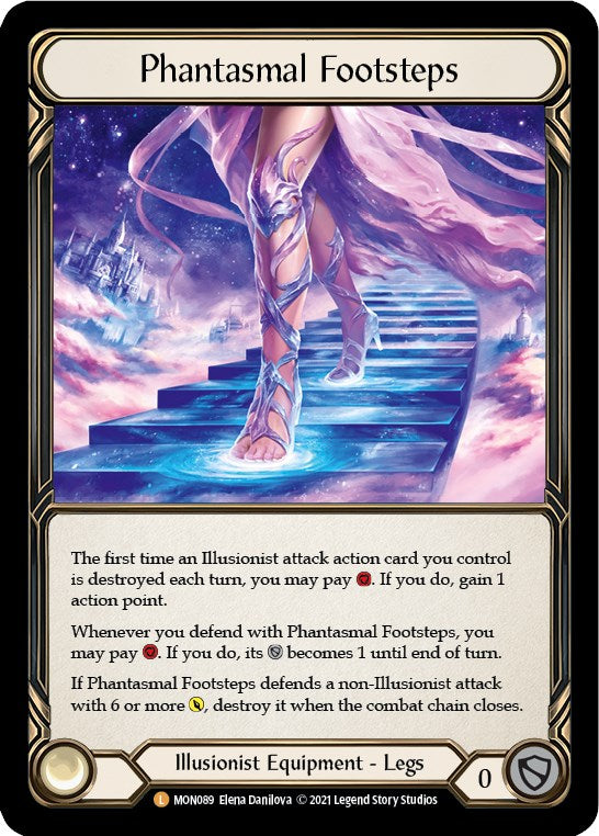 Phantasmal Footsteps [MON089] [Monarch] 1st Edition Cold Foil