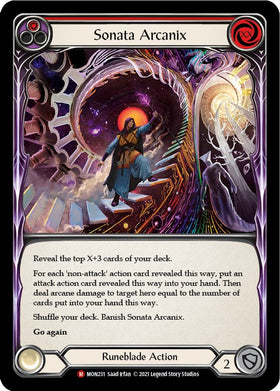 Sonata Arcanix [MON231] [Monarch] 1st Edition Rainbow Foil