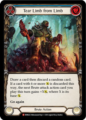 Tear Limb from Limb [MON222] [Monarch] 1st Edition Rainbow Foil
