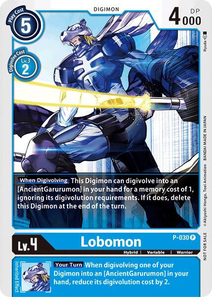 Lobomon - P-030 [P-030] [Digimon Promotion Cards] Normal