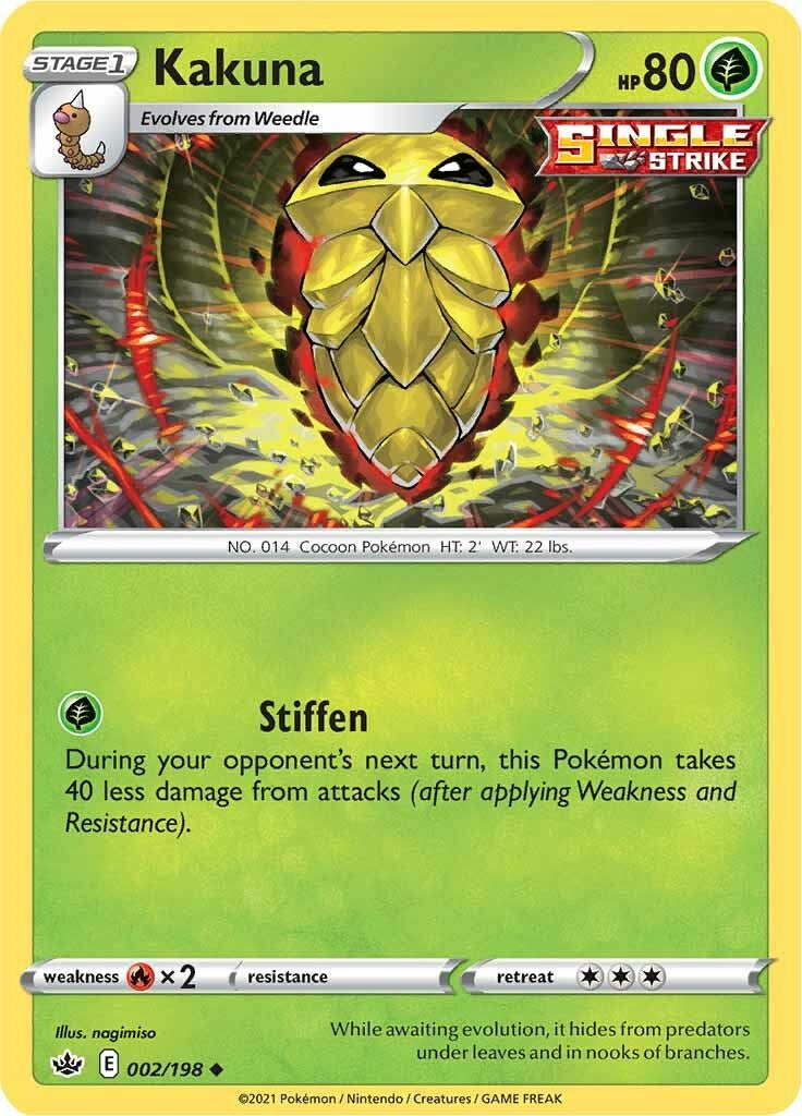 Kakuna [002/198] [Chilling Reign] Reverse Holofoil