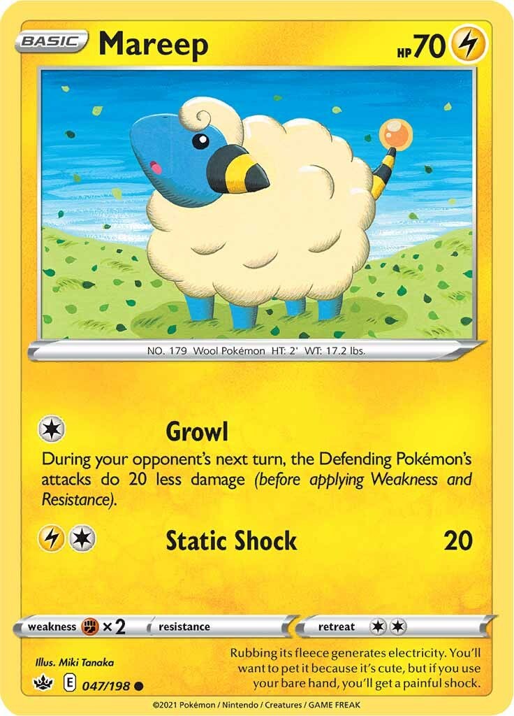 Mareep [047/198] [Chilling Reign] Reverse Holofoil