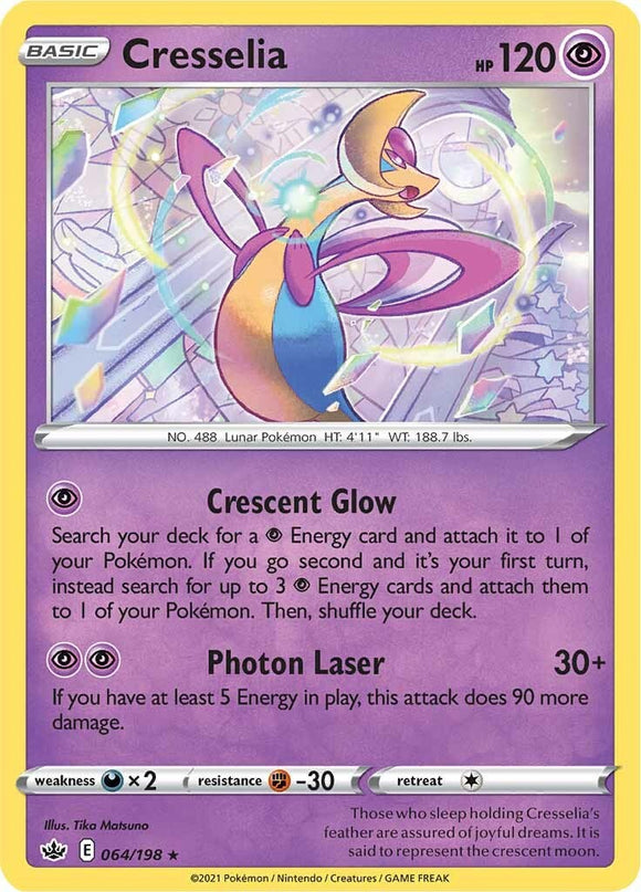Cresselia [064/198] [Chilling Reign] Reverse Holofoil