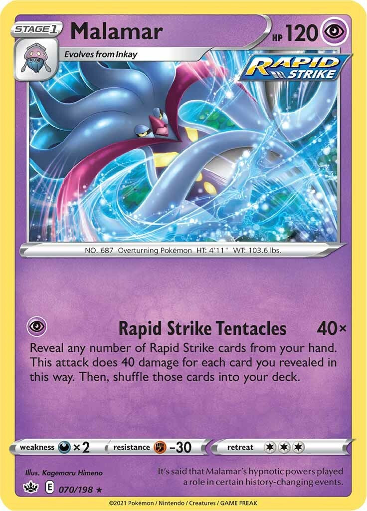 Malamar [070/198] [Chilling Reign] Reverse Holofoil
