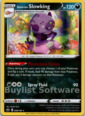 Galarian Slowking [098/198] [Chilling Reign] Holofoil