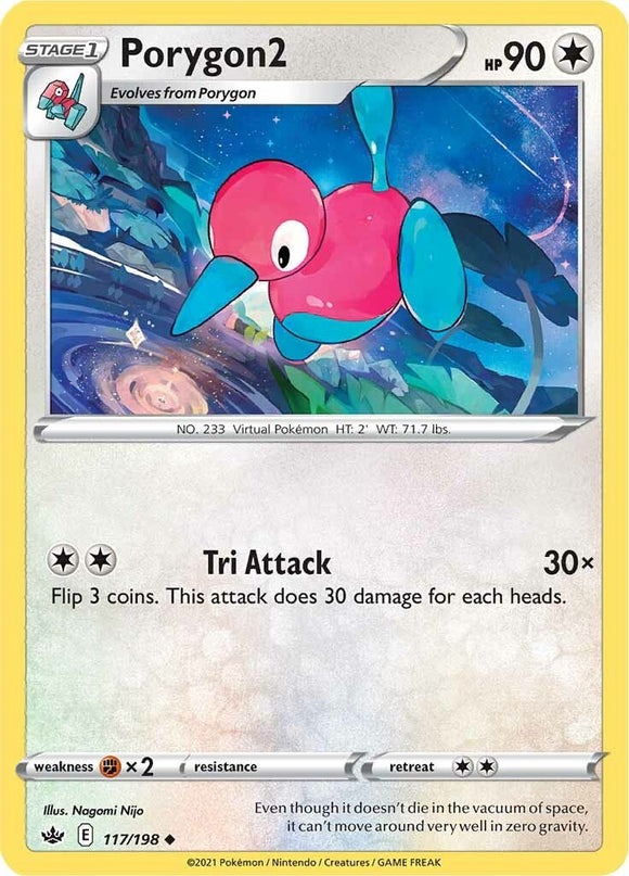 Porygon2 [117/198] [Chilling Reign] Reverse Holofoil