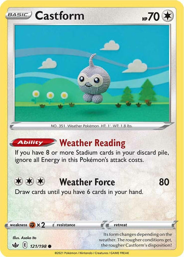 Castform [121/198] [Chilling Reign] Reverse Holofoil
