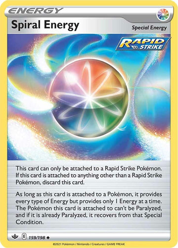 Spiral Energy [159/198] [Chilling Reign] Reverse Holofoil
