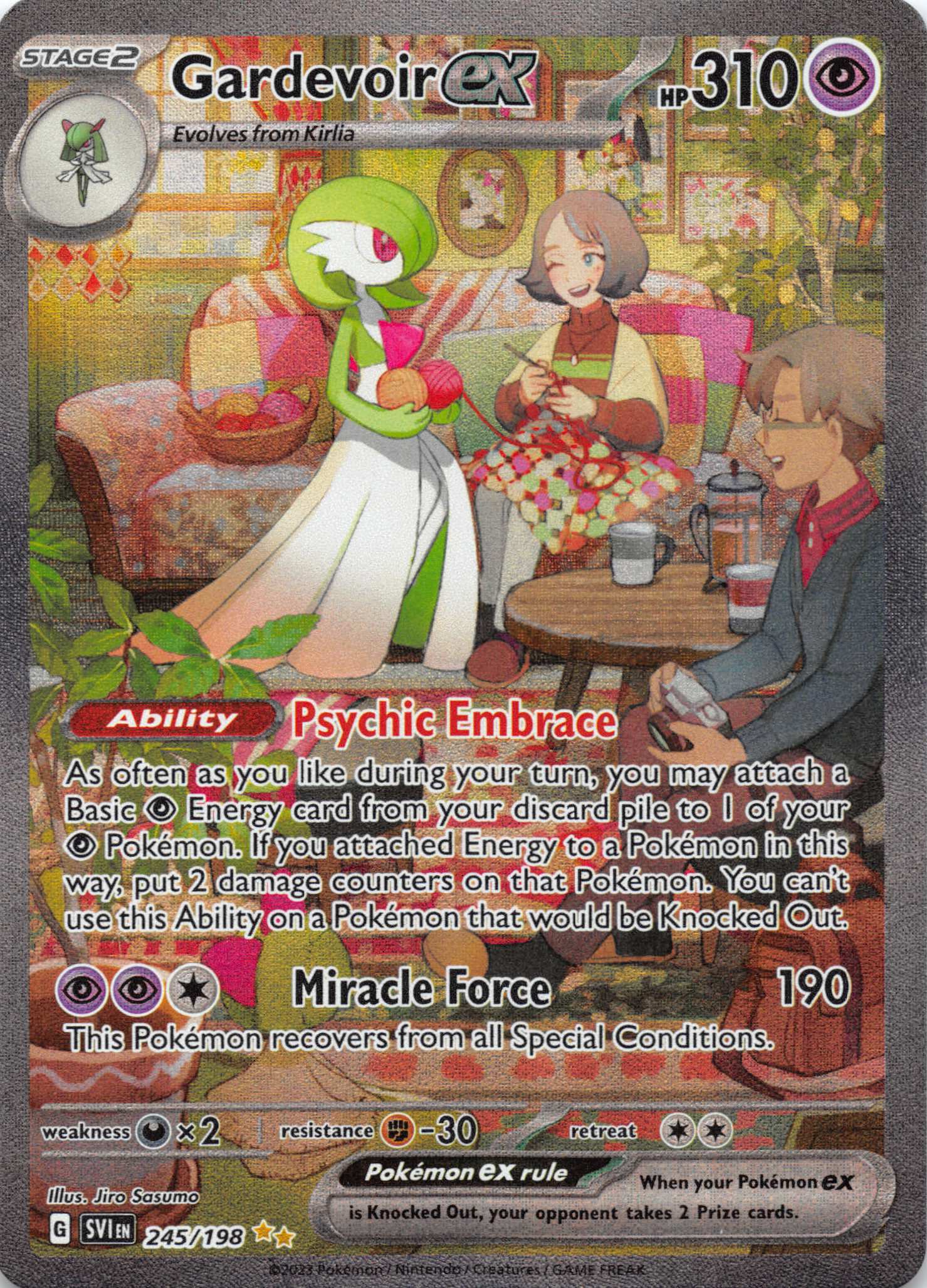 Gardevoir ex (245/198) [Scarlet & Violet: Base Set]