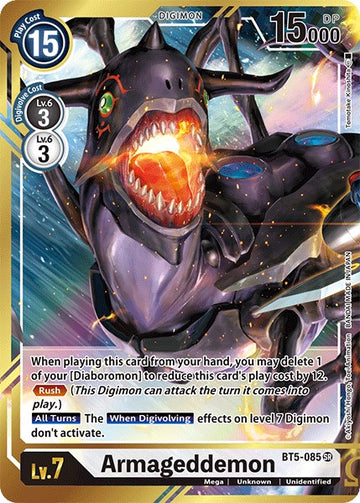 Armageddemon (Alternate Art) [BT5-085 SR] [Battle of Omni] Foil