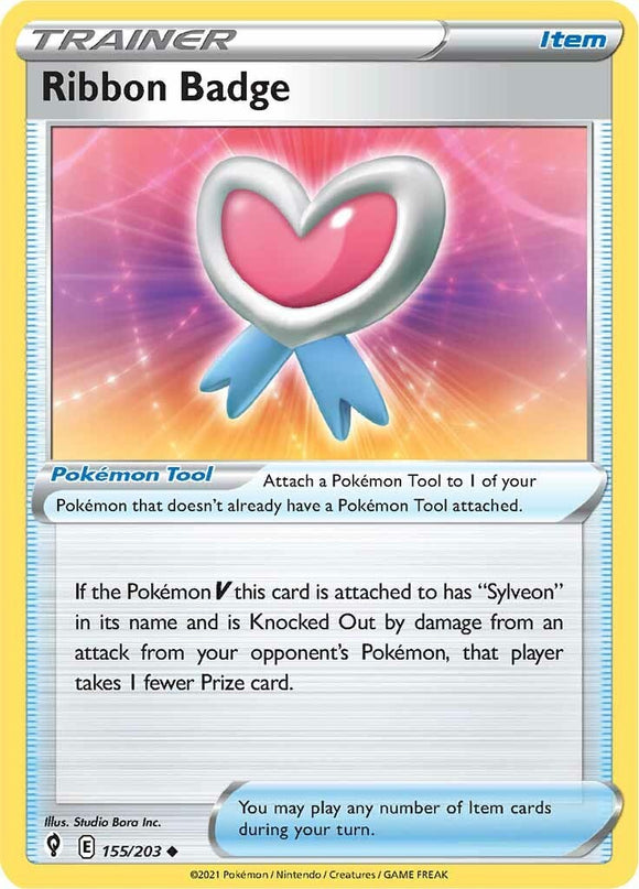 Ribbon Badge [155/203] [Evolving Skies] Reverse Holofoil