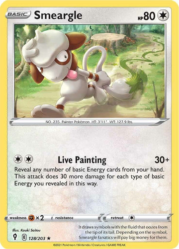 Smeargle [128/203] [Evolving Skies] Reverse Holofoil