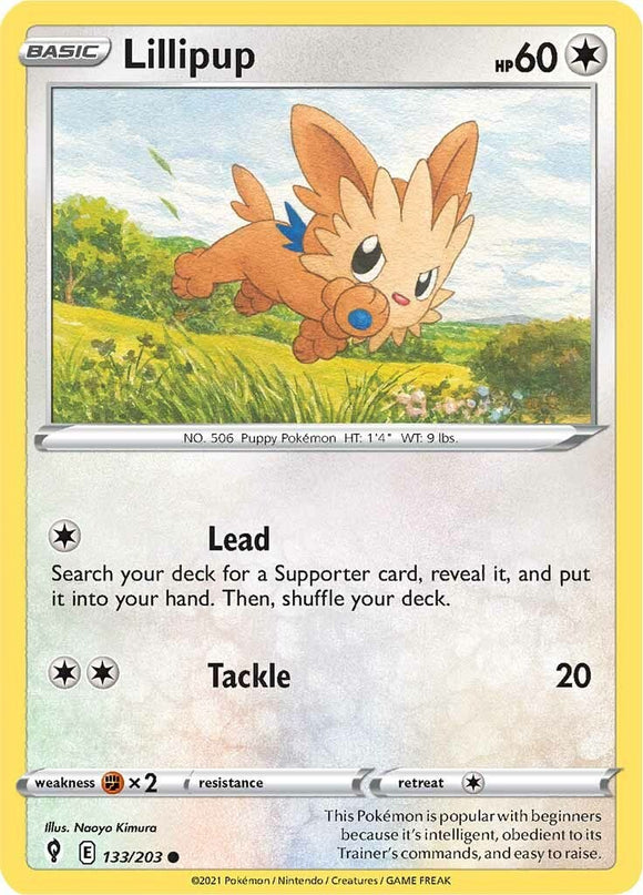 Lillipup [133/203] [Evolving Skies] Reverse Holofoil