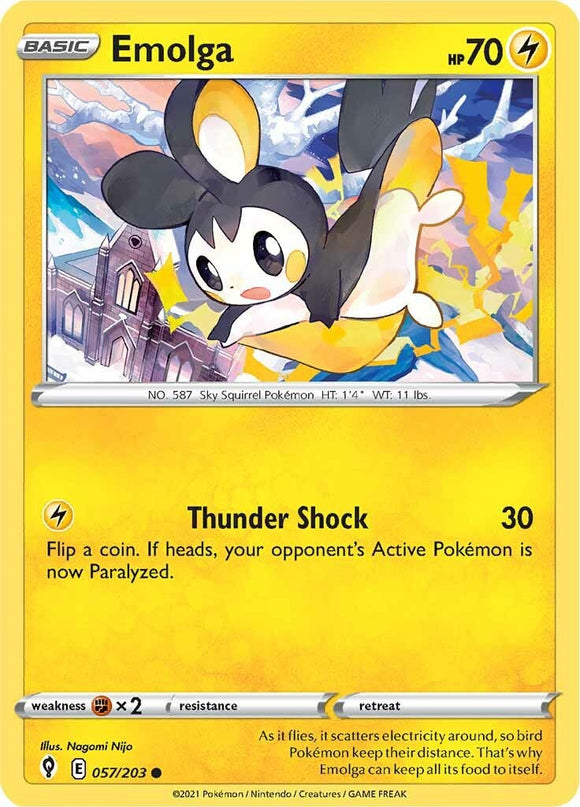 Emolga [057/203] [Evolving Skies] Reverse Holofoil