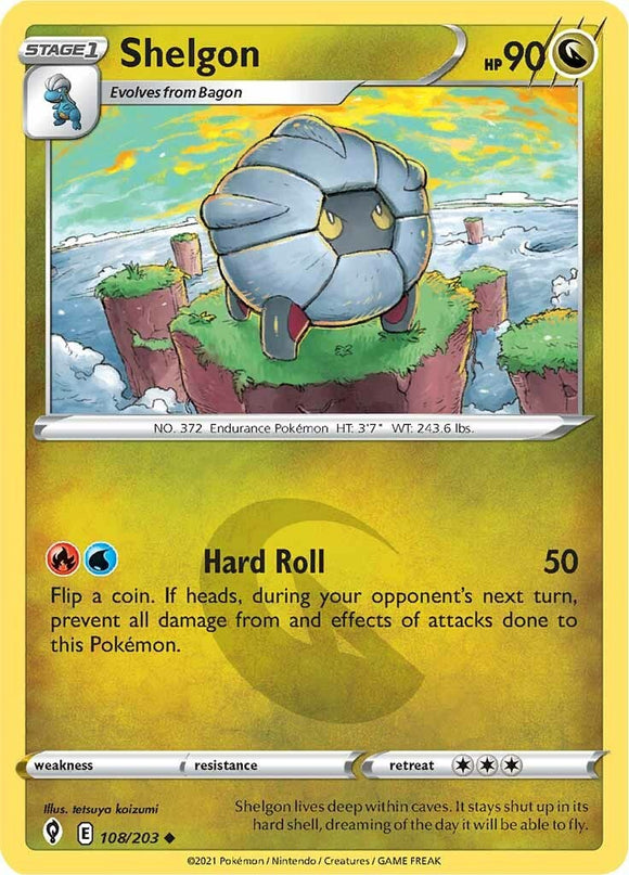 Shelgon [108/203] [Evolving Skies] Reverse Holofoil