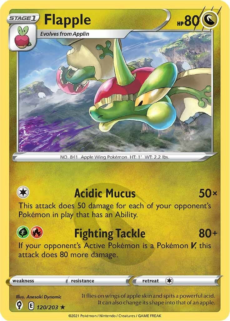 Flapple [120/203] [Evolving Skies] Reverse Holofoil
