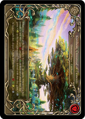 Korshem, Crossroad of Elements [ELE000] [Tales of Aria] Unlimited Edition Rainbow Foil