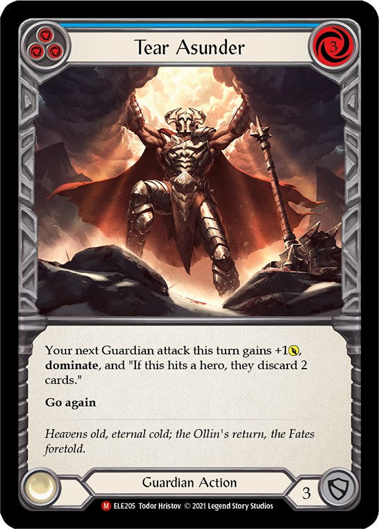 Tear Asunder [ELE205] [Tales of Aria] Unlimited Edition Rainbow Foil