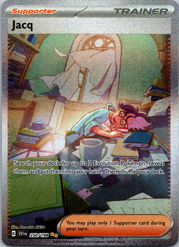 Jacq - 250/198 [250] - (SV01 Scarlet & Violet Base Set) Holofoil