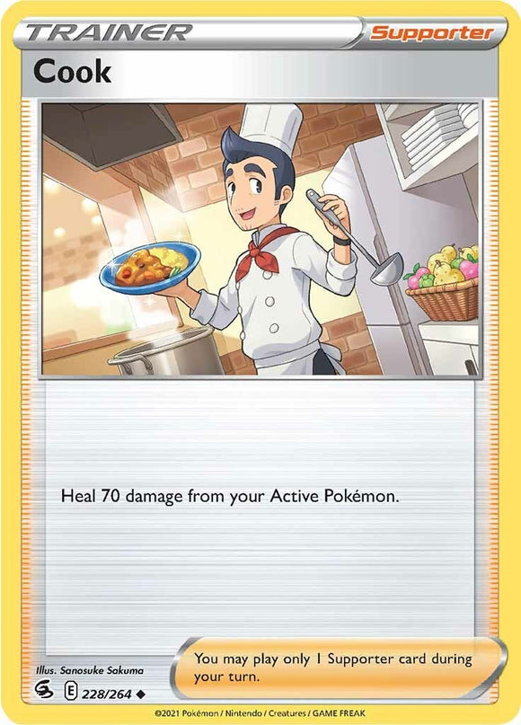 Cook [228/264] [Fusion Strike] Reverse Holofoil