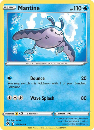 Mantine [061/264] [Fusion Strike] Reverse Holofoil