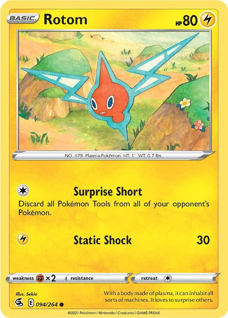 Rotom [094/264] [Fusion Strike] Reverse Holofoil