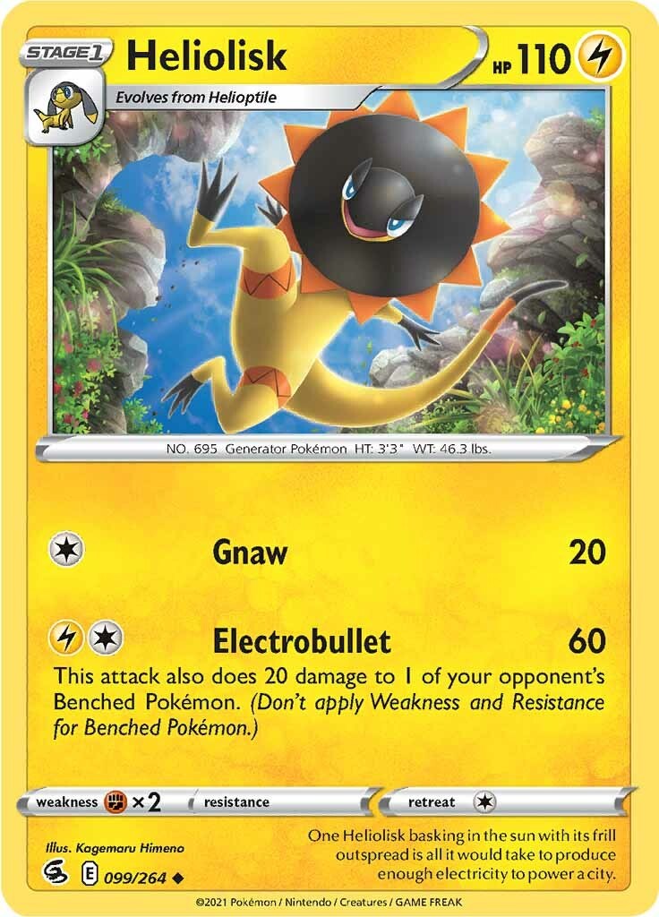 Heliolisk [099/264] [Fusion Strike] Reverse Holofoil