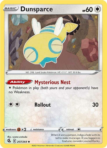 Dunsparce [207/264] [Fusion Strike] Reverse Holofoil