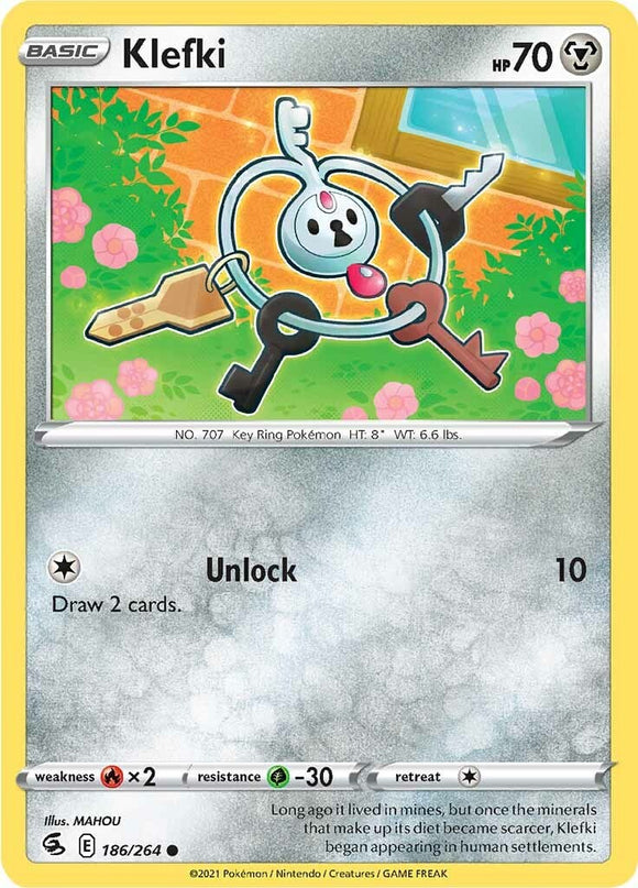 Klefki [186/264] [Fusion Strike] Reverse Holofoil