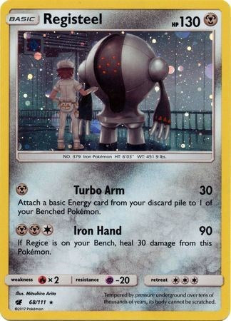 Registeel - 68/111 (Cosmos Holo) [68/111] [SM Promos] Holofoil
