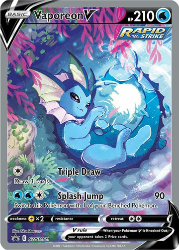 Vaporeon V [SWSH181] [Sword & Shield Promo Cards] Holofoil
