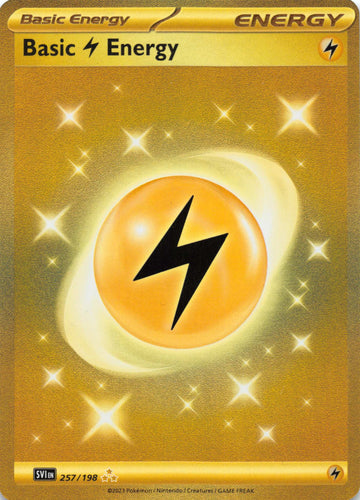 Basic Lightning Energy - 257/198 [257] - (SV01 Scarlet & Violet Base Set) Holofoil