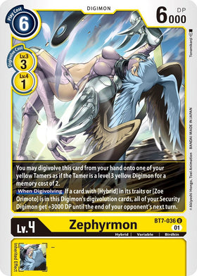 Zephyrmon [BT7-036 U] [Next Adventure]