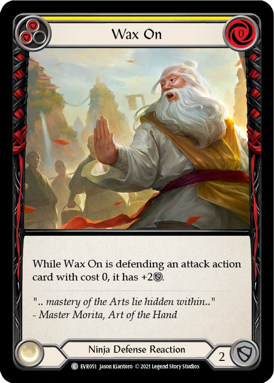 Wax On (Yellow) [EVR051] [Everfest] 1st Edition Rainbow Foil