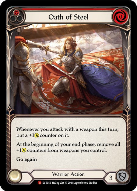 Oath of Steel [EVR056] [Everfest] 1st Edition Rainbow Foil