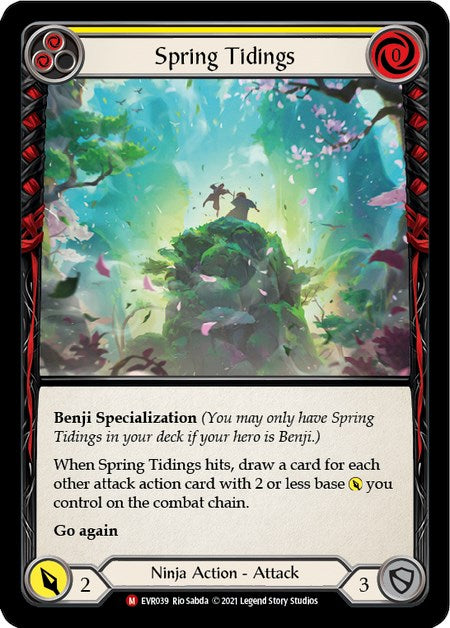 Spring Tidings [EVR039] [Everfest] 1st Edition Rainbow Foil