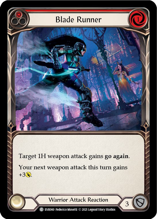 Blade Runner (Red) [EVR060] [Everfest] 1st Edition Rainbow Foil